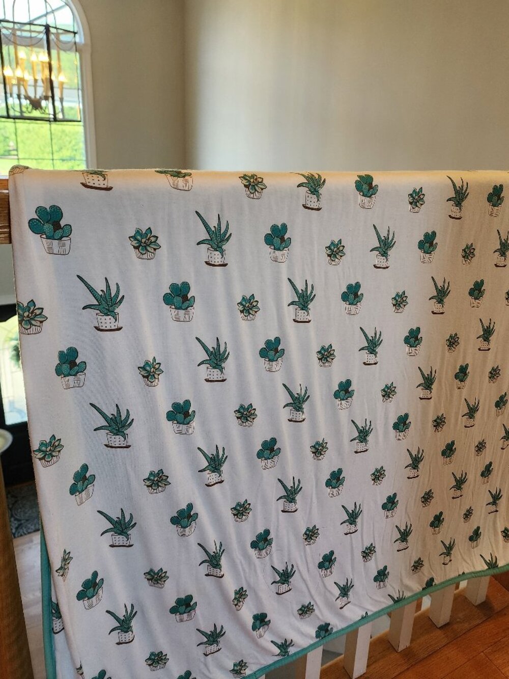 Kyte baby toddler succulent blanket
